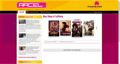 Desktop Screenshot of cine-arcel.com